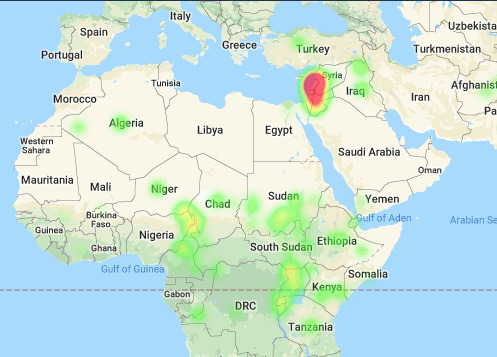 transparency data heat map visualization